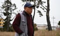 Li, a Chinese farmworker in his late 60s and survivor of Half Moon Bay farm worker shooting where he now lives temporarily with his wife. Haunted by the memory, Li said he suffers from insomnia and hasn’t returned to work. Mark Leong/The Guardian