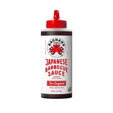 Bachans Japanese Barbecue Sauce displayed on a white background