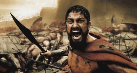 ‘Every man wants to be like Gerard Butler in 300.’