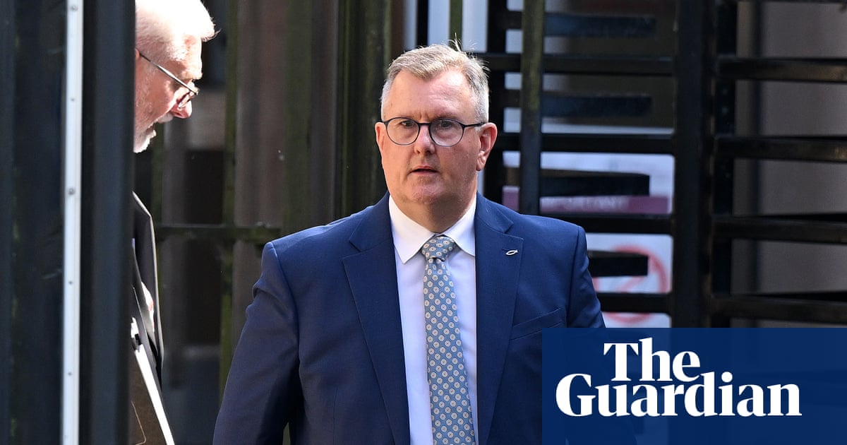 Sexual assault by ex-DUP leader Jeffrey Donaldson left witness, then 11, ‘feeling sick’, trial hears