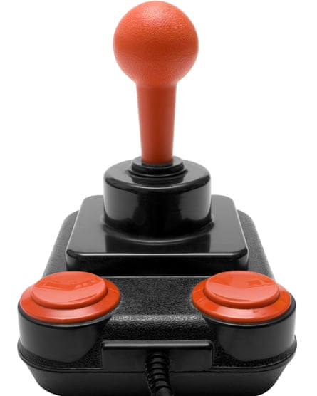 A classic joystick.