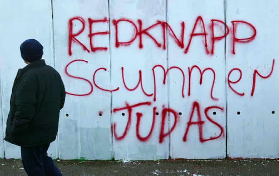 Fratton Park graffiti, from 2004.