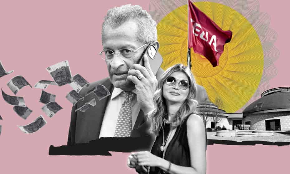 Mohammed Amersi and Gulnara Karimova