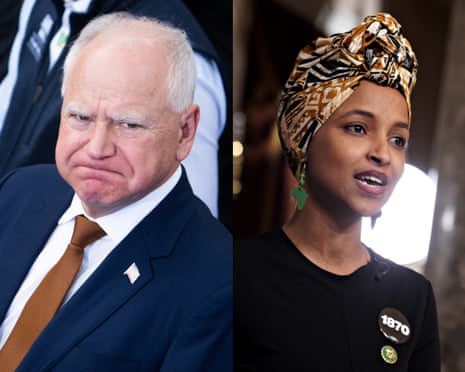 Trump attacks Walz and Omar after freezing Minnesota childcare funding | Donald Trump | The Guardian