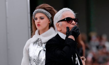 With bouffants and silver boots, Chanel rockets back to the early