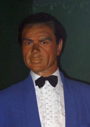 Waxwork of Sean Connery Louis Tussauds House of Wax Museum, Great Yarmouth, Norfolk, Britain