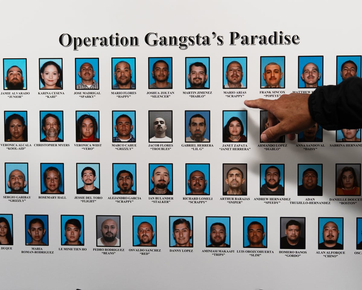 Dozens of Mexican mafia members arrested in California crackdown | California | The Guardian