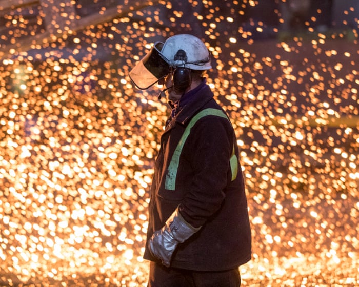 Government takes control of UK’s third-largest steelworks after collapse into administration