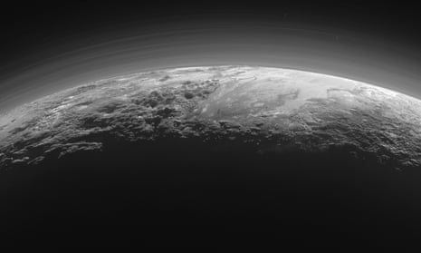 A Nasa image of Pluto.