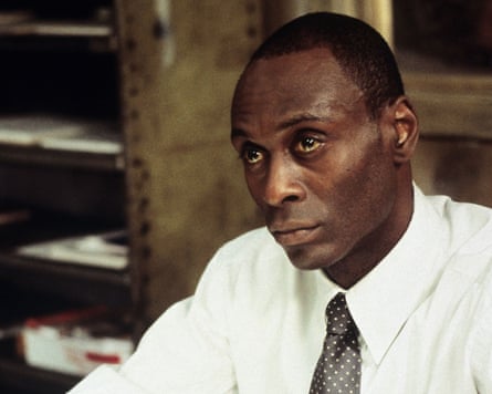 Lance Reddick in The Wire