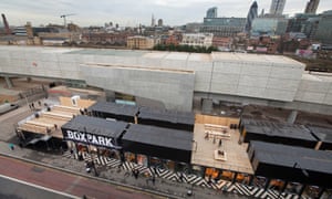 Boxpark turned shipping containers in Shoreditch into an ‘urban mall’ that merges directly with the London street.