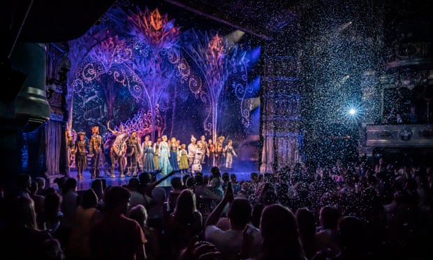 The chilly by no means bothered them anyway: how Frozen made musical magic | Theatre 20 A standing ovation for the cast onstage.