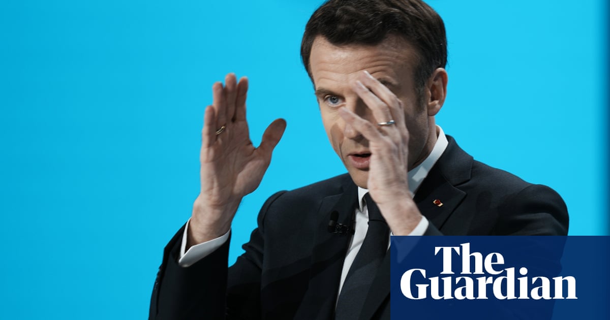 Emmanuel Macron vows to step up welfare reforms if re-elected