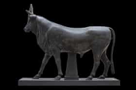 A 2m statue of the Apis Bull from the reign of Hadrian.