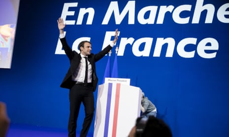 Emmanuel Macron, founder and Leader of the political movement ‘En Marche !’