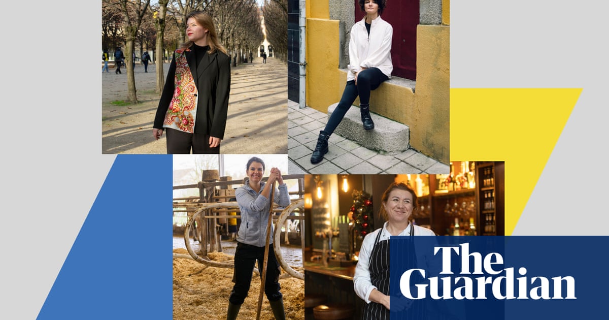 От адвокатска кантора до ферма петима украински бежанци описват гаечното