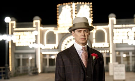 Atlantic City kingpin: playing hotshot gangster Nucky Thompson in HBO’s epic Boardwalk Empire.