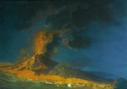 Explosions in the sky: why Mount Etna erupting is as pretty as a painting | Art | The Guardian