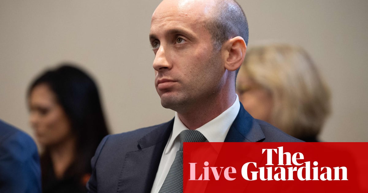 Trump’s ex-adviser Stephen Miller to reportedly testify to Capitol attack panel today – live