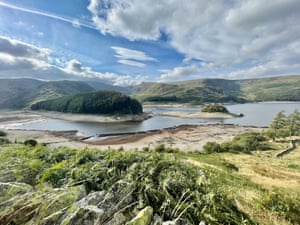 Campaign for National Parks photography competition 2021, runner-up, best phone photo: Water shortages at Haweswater in Lake District national park by Tony Watson