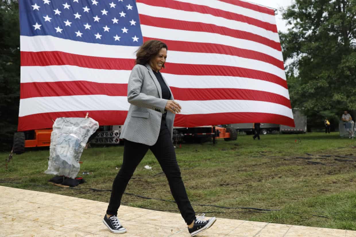 Kamala Harris what her sneakers mean Fashion The Guardian