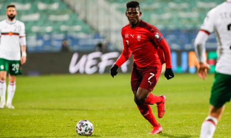 Breel Embolo Scored in Switzerland’s 3-1 victory over Bulgaria in a recent World Cup qualifier.