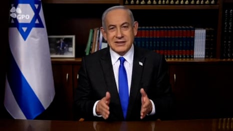 Netanyahu says he will not accept deal that keeps Hamas in power in Gaza – video