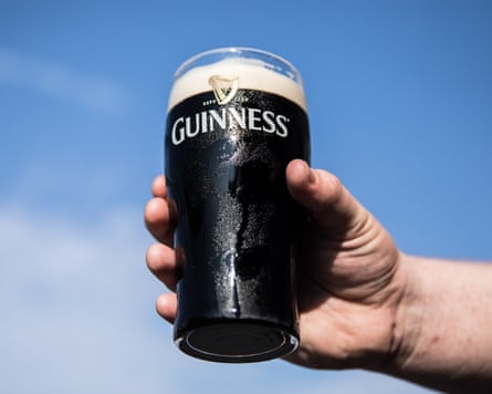 A pint of Guinness