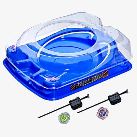 Beyblade X Drop Attack Battling Arena playset.