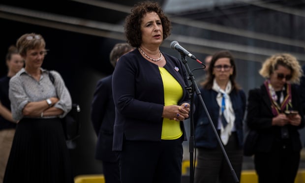 Melinda Simmons, de Britse ambassadeur in Oekraïne.