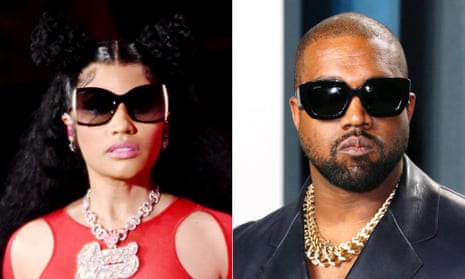 Nicki Minaj blocks release of Kanye West collaboration, postponing his new  album, Kanye West