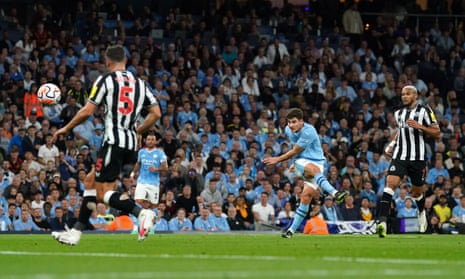 Julian Alvarez goal gives Manchester City 1-0 win against Newcastle