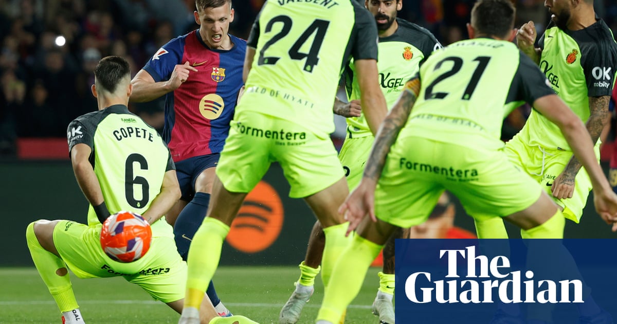 European football: Dani Olmo extends Barca's La Liga lead to seven points
