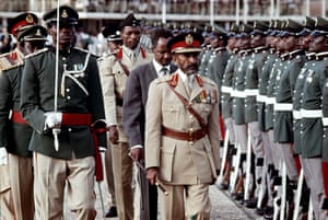 Emperor Haile Selassie, who was deposed in a military coup after 58 years in power
