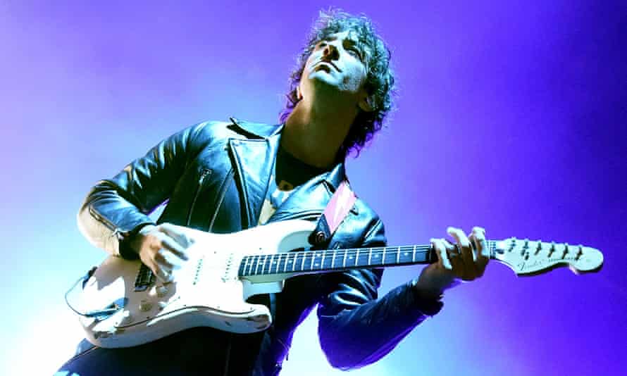 Albert Hammond Jr. of The Strokes performs on the Lands End Stage during day 1 of the 2021 Outside Lands Music and Arts Festival at Golden Gate Park on October 29, 2021 in San Francisco, California