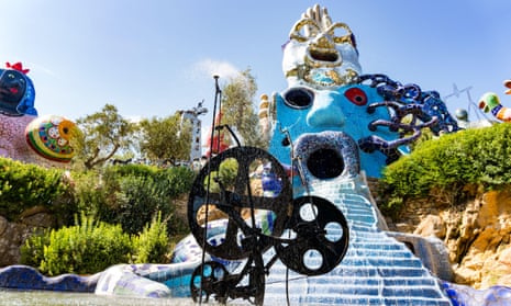 Welcome to nana land … Saint Phalle’s Tarot Garden in Tuscany, which she lived in for seven years.