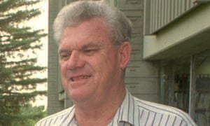 Richard Taylor in 1995. Following his breakthrough on quarks, he continued to work on electron-scattering experiments for many years.