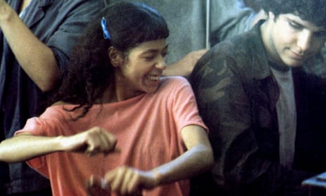 Irene Cara as Coco Hernandez in Fame, 1980, directed by Alan Parker. She also sang the title song, which topped the British singles chart.