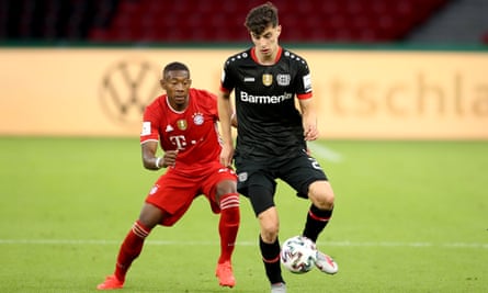 Bayer Leverkusen’s Kai Havertz remains a target for Chelsea – who have already splashed out on Timo Werner and Hakim Ziyech.