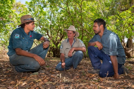 Head ranger at Rinyirru (Lakefield) National Park in Queensland, Tony Cockburn mentors the development of Indigenous rangers