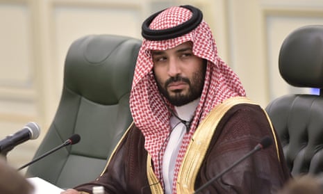 Saudi Arabia’s crown prince Mohammed bin Salman in Riyadh, October 2019