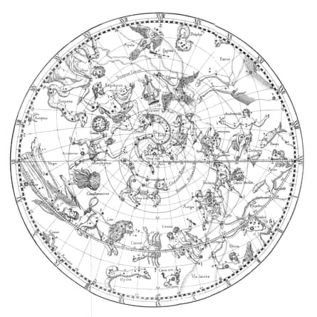 A German celestial map from 1795