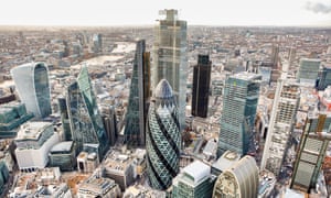 panoramic view of the City of London