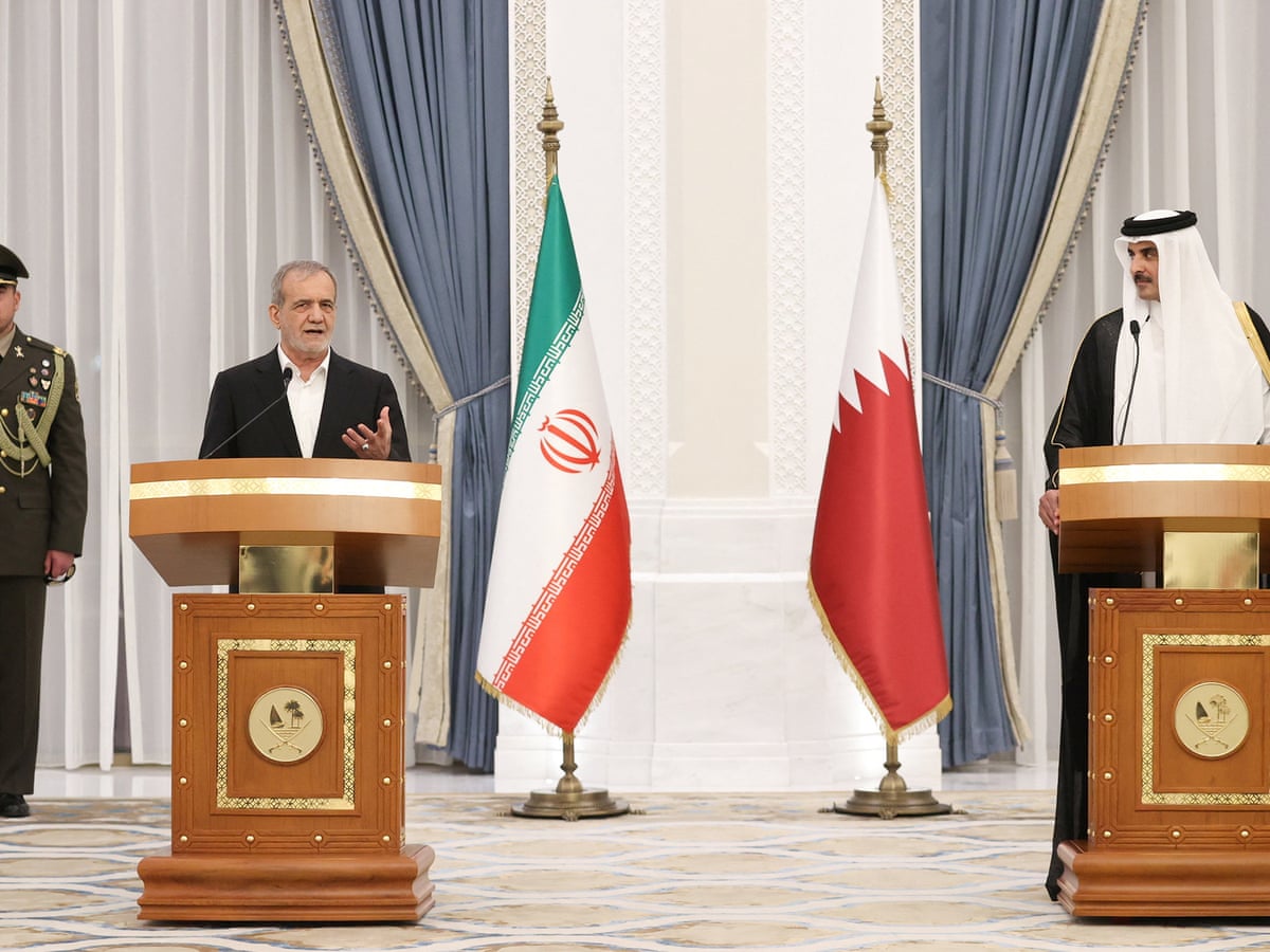 Gulf leaders support Palestine – but many would not mind seeing Israel challenge Iran | Middle East peace talks | The Guardian