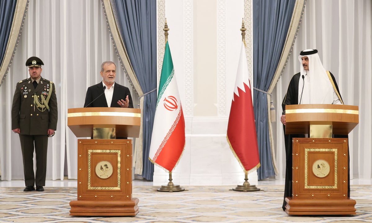 Gulf leaders support Palestine – but many would not mind seeing Israel challenge Iran | Middle East peace talks | The Guardian
