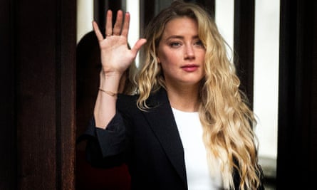 Amber Heard arrives at court on Monday