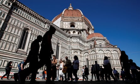 The Cathedral Santa Maria del Fiore in Florence.