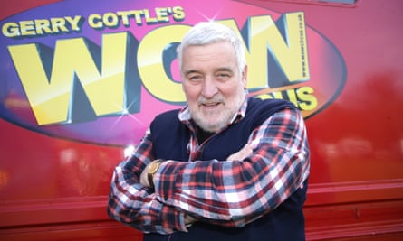 Gerry Cottle in 2017. He celebrate 50 years in the business by presenting 50 acts in 100 minutes.