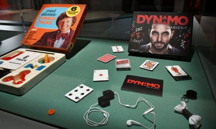 Paul Daniels TV Magic Tricks from the 1980s and Dynamo Magic Kit, 2015.