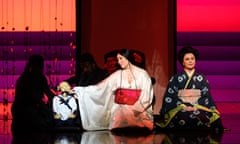 Natalya Romaniw, centre, as Cio-Cio San, and Stephanie Windsor-Lewis (Suzuki) in Madam Butterfly.